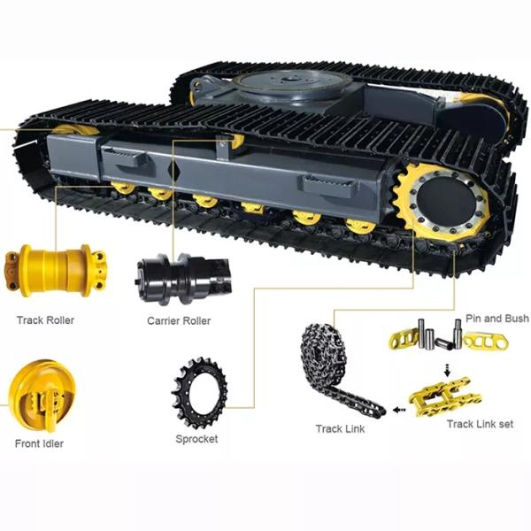 EX200 EX200-2 Excavator Track Roller 9184516 Forging Casting Technique
