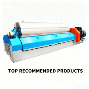 High Speed Sludge Horizontal Decanter Centrifuge For Precise Separation Of Heavy And Light Components