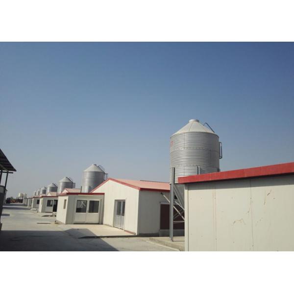 Poultry Farm 1390 KG Silo Feed Bin 4-6 Legs Feed Storage Silo