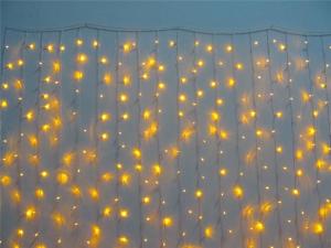 China whole sale new designed 12V Christmas curtain decorate light for outdoor wholesale