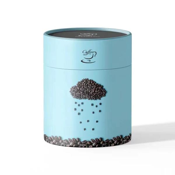 Custom Food Tea Round Cylinder Coffee Paper Tube Packaging for Your Unique Requirements