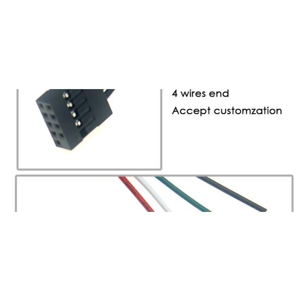 OEM 2.54mm Pitch 9 PIN Header Dupont Connector Wire Harness Cable