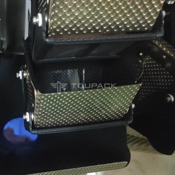 Screw 1.0L 1.5L Weigher Packing Machine Dimple Plate Hopper 14 Head For Chicken Breast