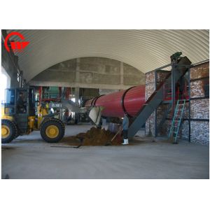 China High Strength Chicken Manure Dryer Machine , Durable Rotary Rice Dryer wholesale