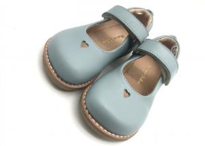 China Close Toe Real Leather Magic Tape Toddler Dress Shoes EU 21-30 wholesale