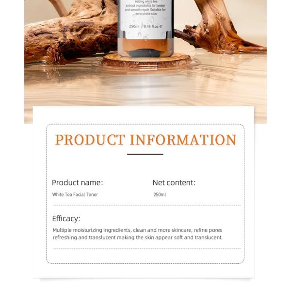 Multiple Moisturizing Ingredients Refine Pores And Make Skin Soft Whitening Face Toner For Hyperpigmentation