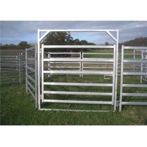 China Square Tube H1800mm Welded Cattle Gate Fence wholesale