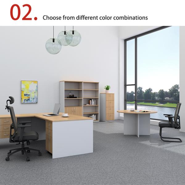 Office Storage Solution Sleek Lockable Cabinet with Customizable Options