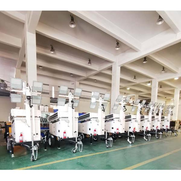 Fast And Convenient Solar Panels Green Power Camera Cctv Tower For Logistics Park Monitoring