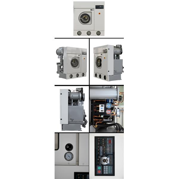 10kg Fully Automatic Enclosed Dry Cleaning Machine Wet and Dry Washing Equipment for Dry Cleaning Stores High Efficiency