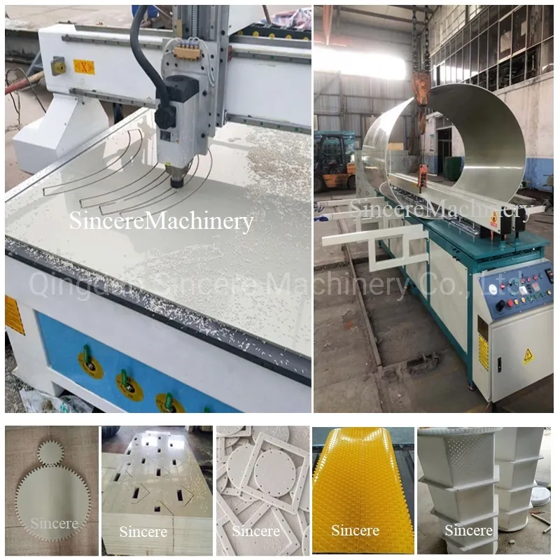HDPE/PP/PVC Plate Welding Bending Machine Plastic Auxiliary Equipment