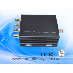 China 1x4 3G/HD/SD SDI distribution amplifier for 1ch sdi signal input and output 4 sdi signals on sale