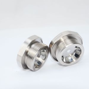 China ISO Hermetic Sight Glass Sintered Liquid Sight Glasses Polished Finish wholesale