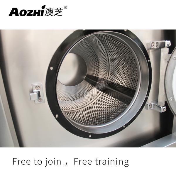Smart Commercial Laundry Machine Stainless Steel Drum Fast Drying & Washing Accepts Coin/Card/App Payment