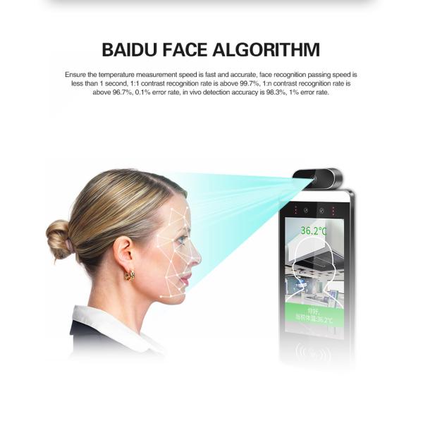 Intelligent Electronic Contactless Face Recognition Thermometer Scanner