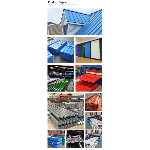 Hot Rolled PPGI Galvanized Steel Plate RAL Colors ASTM A653M For High-strength and Steel Plate