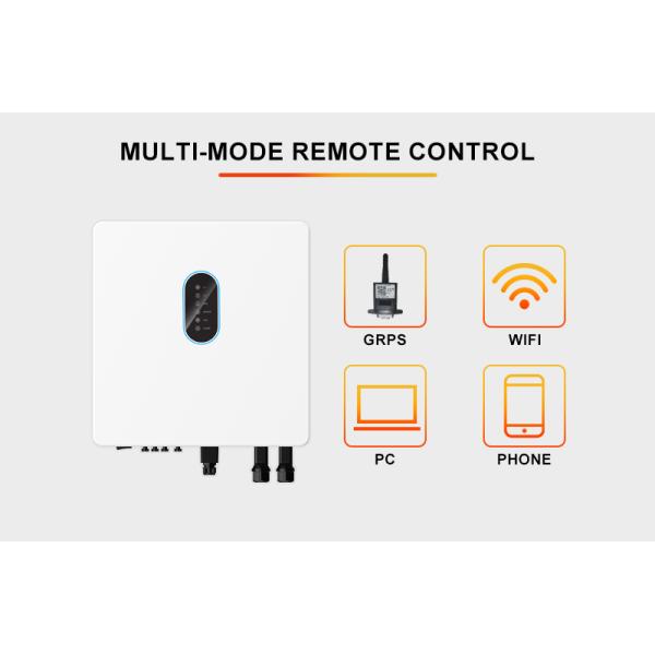 8kW Three Phase IP65 Inverter 120-600V Battery High Voltage Pure Sine Wave MPPT Backup Power