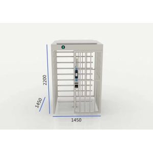 Facial Recognition SUS304 60W Full Height Turnstile Gate