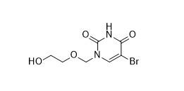 China Custom Chemicals 5 Bromo 1 2 Hydroxyethoxy Methyl Pyrimidine 2 4 1H 3H Dione CAS No 78097-11-7 C7H9BrN2O4 wholesale