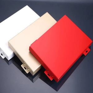 China CE Anti Acid Building Wall Cladding 6M Aluminum Solid Panel wholesale