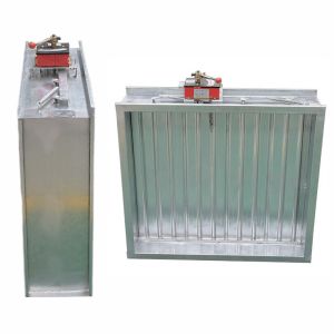 China Fire Dampers System For Rectangular Duct Smoke Exhaust / Ventilation wholesale
