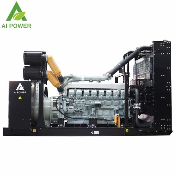CE 1600kw Japan Original Mitsubishi Diesel Generator 2000kva With Engine S16R-PTAA2-C