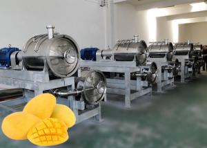 China SUS 304  Mango Processing Line 10 T/H Mango Pulp Processing Plant on sale