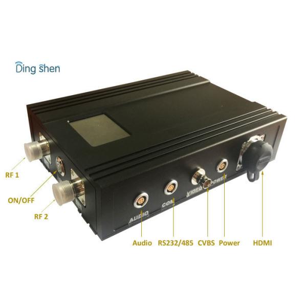 Black 100km Video Wifi Transmitter 2K 8K Carrier Safety Equipment