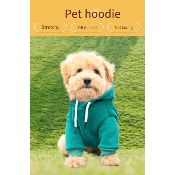 Comfortable Pets Wearing Clothes Cotton Pets Hooded Sweatshirt S - XL