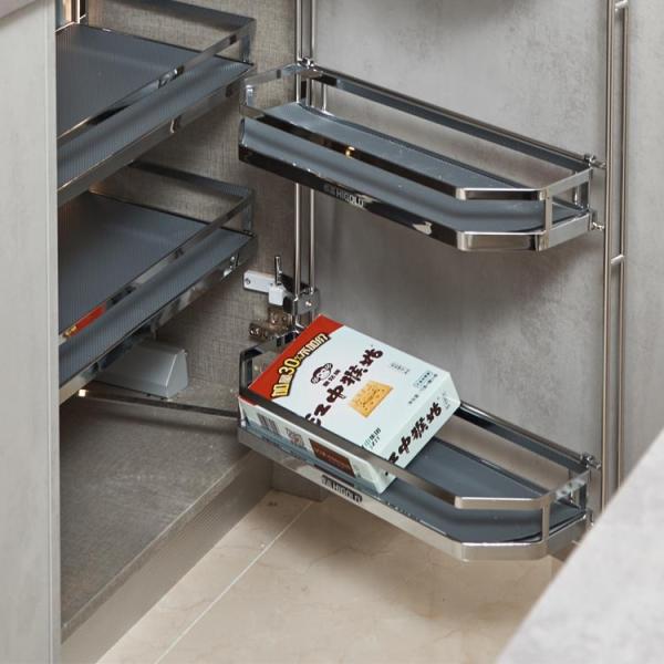 Multipurpose 400mm Modular Cabinet Accessories Pull Out Laundry Drawer Baskets