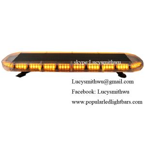 LED warning light  emergency lightbar/ led barra/ 12-24V 1W LED PANEELIMAJAKKA，Patrol Lightbar ST9400  Black dome