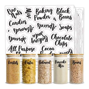 Customizable Transparent Clear Labels Water Resistant For Containers Jar