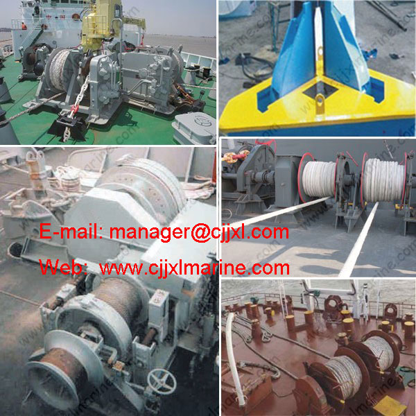 Shipping Hydraulic Waterfall Towing Winch