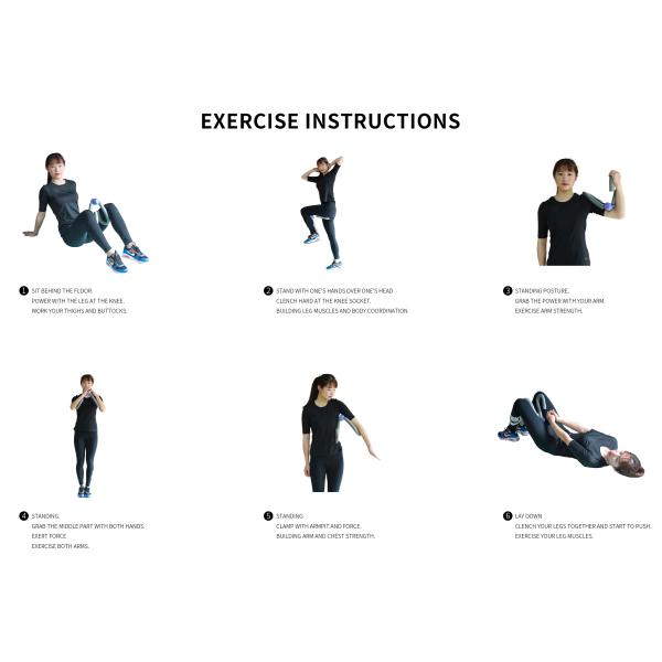 Home Gym Workout Equipment ABS Thigh Master Toner Trimmer Button Leg Arm Chest Trainer for Slimming and Exercising