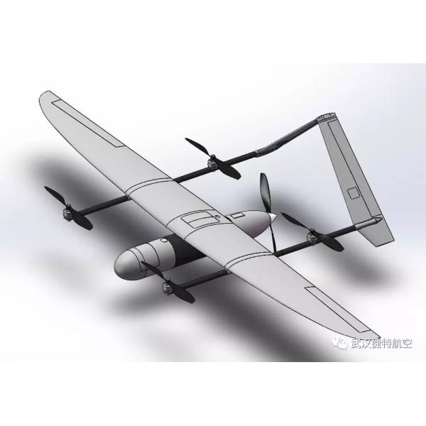 UAV VTOL Lightweight Electric Vertical Take Off And Landing Drone Lnnovative Functional Design