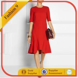 China Trendy Casual Red Dress on sale