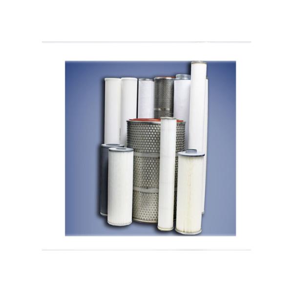 10 Micron Liquid Filter Cartridge , Pleated Water Filter Cartridge Micro - Fiber Construction