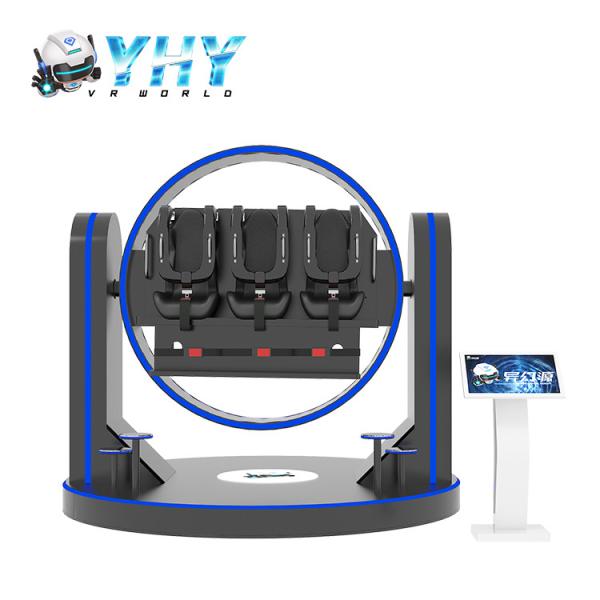 Amusement Park 1080 Rotation 9D VR Machine Virtual Roller Coaster Simulator