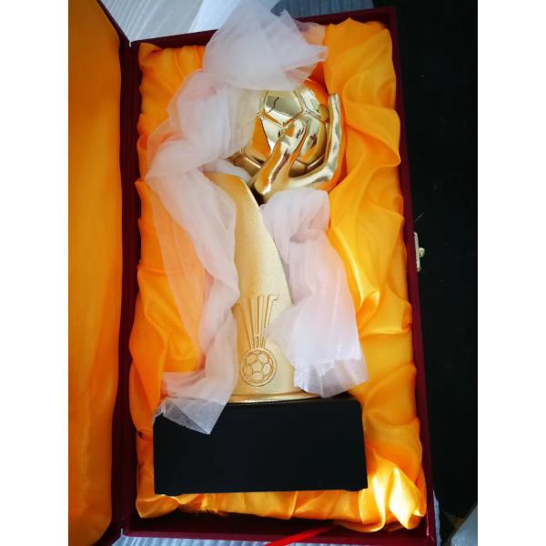 Handball Custom Engraved Trophy As Prizes For Winners In Hand Ball Game