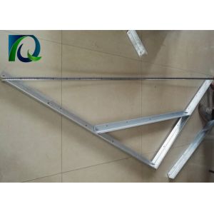 China Customized 45X25MM Open Gable Trellis System Provide Full Accessories wholesale