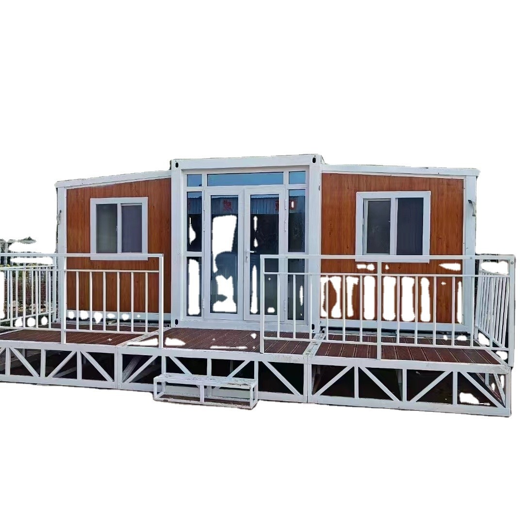 China Foldable 20ft/40ft Container Luxury Mobile Villa 3 Bedroom Tiny Prefab Home wholesale