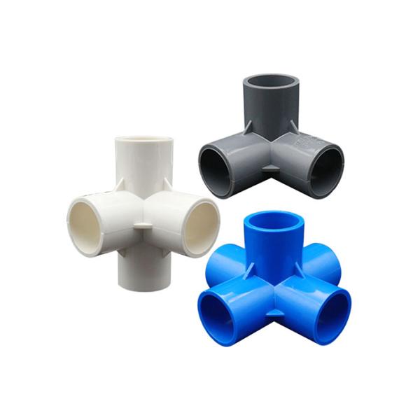 DIY Shoe Rack PVC Tube Fittings 1 Inch 20mm 25mm Right Angle Pipe Fitting