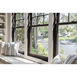 China Simplicity And Functionality Single Hung Window Frame Aluminum Profile wholesale