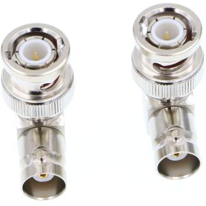 Right Angle BNC Connectors for HD SDI BNC Cable One Set