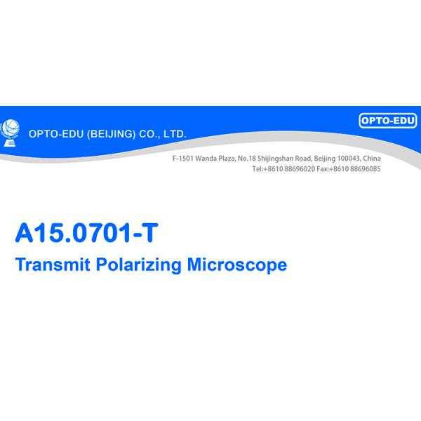 OPTO-DU Mineralogy OPTO-EDU A15.0701-T Polarizing Microscope