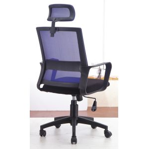 China Mesh Back Adjustable Height Office Chair With Wheels Environmental Friendly wholesale