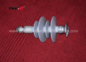 China IEC Standard Pin Type Insulators With Tie Top Silicone Rubber Shed Material on sale