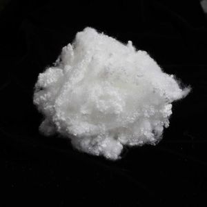 Non siliconized Polyester Staple Fibers White 3D Lightweight Microfiber