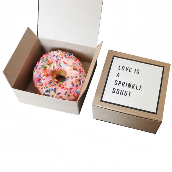 Customization Food Packaging Box Convenient Personalised Cake Boxes With Lining