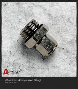 China G1/4-6mm Quick Connect Air Fittings Straight Compression Fitting wholesale